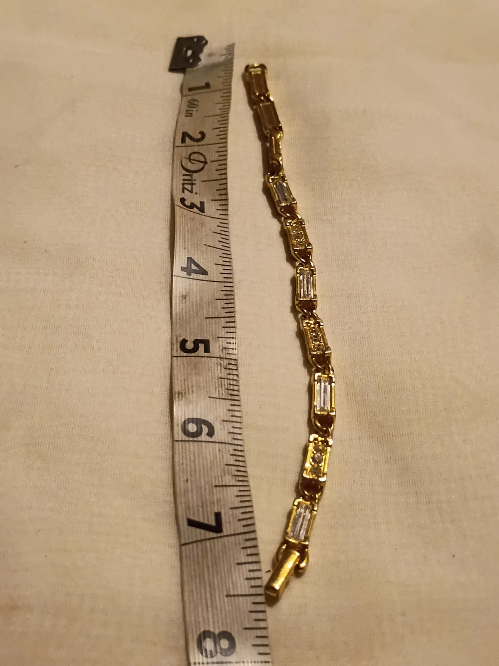 Vintage Ann Klein Gold-Tone Textured Link Necklace - Women Jewelry